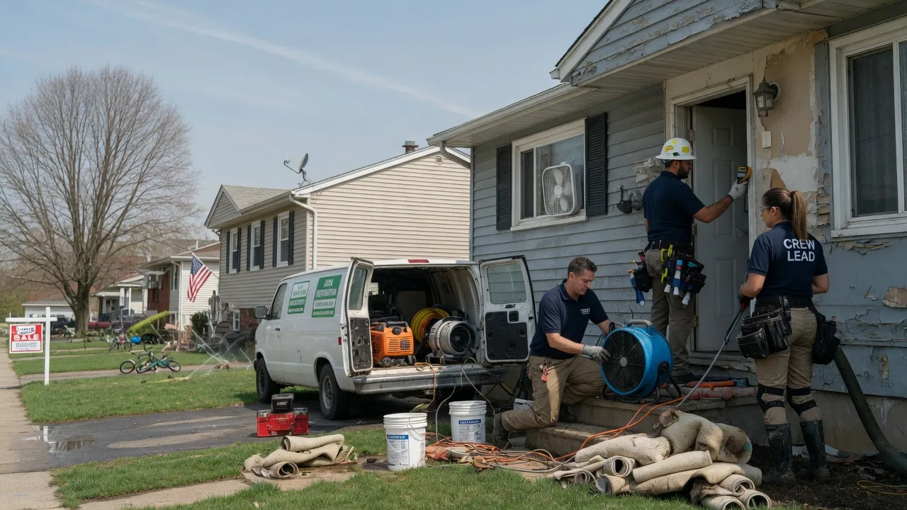 Flood Cleanup in Oak Park, MN near me